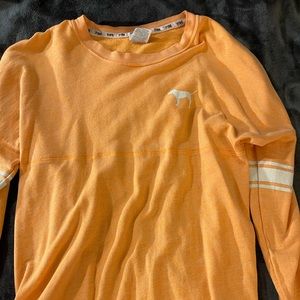 orange long sleeve